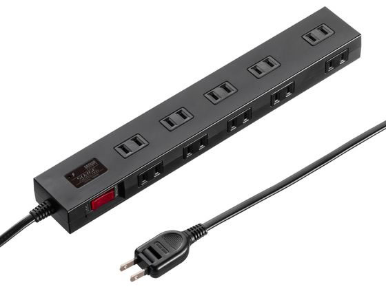 サンワサプライ 雷ガードタップ 10個口 3m 黒 TAP-SP2110N-3BK サンワサプライ 雷ガードタップ 10個口 3m 黒 TAP-SP2110N-3BK