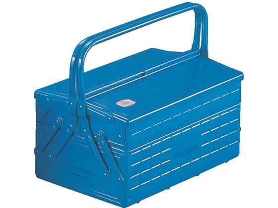 TRUSCO 3段式工具箱 352×220×343 ブルー GT-350-B