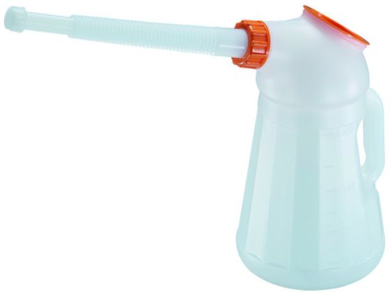 TRUSCO オイルジョッキ ピノッキオ2L ノズル・本体蓋付 網付 PN-2 TRUSCO オイルジョッキ ピノッキオ2L ノズル・本体蓋付 網付 PN-2