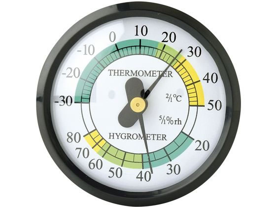 ?森コーキ Φ65温湿度計 -30〜50℃ ATH-2130