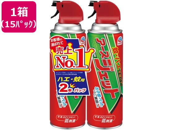 アース製薬 アースジェット450mL 2本パック×15個 アース製薬 アースジェット450mL 2本パック×15個