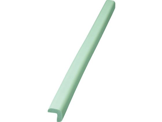 TRUSCO 安心クッション L字型 油面接着 細 1本入 ライトグレー