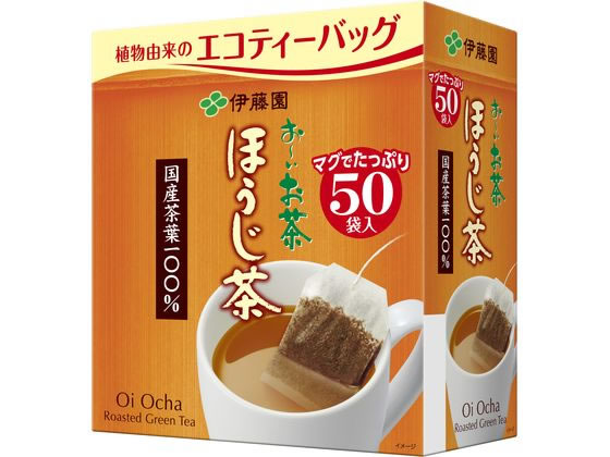 伊藤園 お〜いお茶 エコティーバッグ ほうじ茶 50袋 伊藤園 お〜いお茶 エコティーバッグ ほうじ茶 50袋