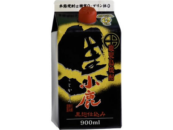 小鹿酒造 乙25° 小鹿 黒 紙パック 900mL