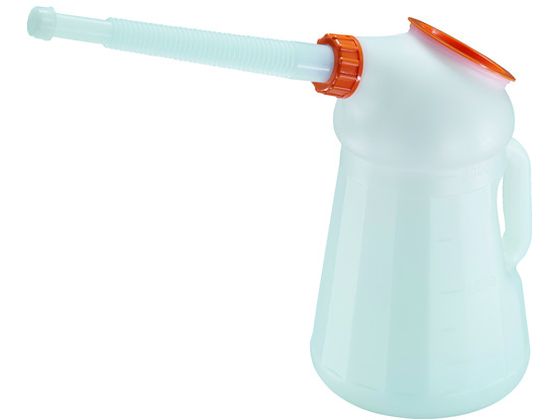 TRUSCO オイルジョッキ ピノッキオ3L ノズル・本体蓋付 網付 PN-3 TRUSCO オイルジョッキ ピノッキオ3L ノズル・本体蓋付 網付 PN-3