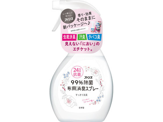 第一石鹸 ファンス 布用消臭スプレー 本体 フローラルの香り 380mL 第一石鹸 ファンス 布用消臭スプレー 本体 フローラルの香り 380mL