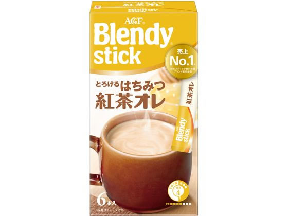 AGF ブレンディ スティック とろけるはちみつ紅茶オレ 6本 75619 AGF ブレンディ スティック とろけるはちみつ紅茶オレ 6本 75619