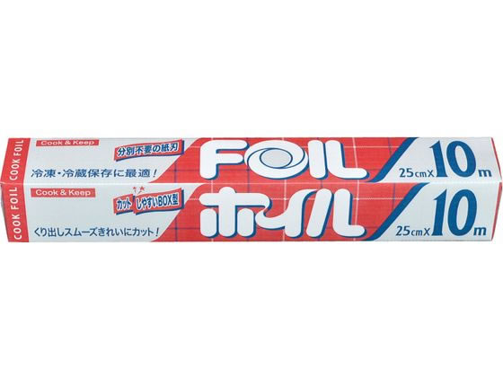 エムエーパッケージング クックホイル 25cm×10m 70201