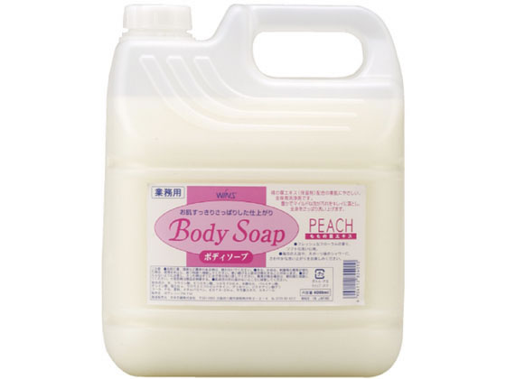 日本合成洗剤 ウインズ ボディソープ もも 業務用 4000mL 日本合成洗剤 ウインズ ボディソープ もも 業務用 4000mL