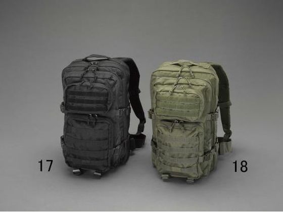 エスコ バックパック OD色 279×356×508mm EA927CE-18 エスコ バックパック OD色 279×356×508mm EA927CE-18