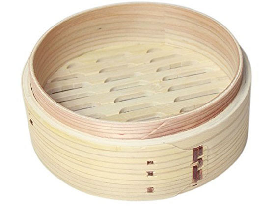 萬洋 竹の精 中華セイロ 直径24cm 本体 19006B