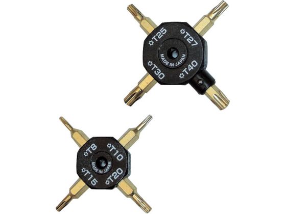 BROWN クロスヘックスローブレンチセット D-642 BROWN クロスヘックスローブレンチセット D-642