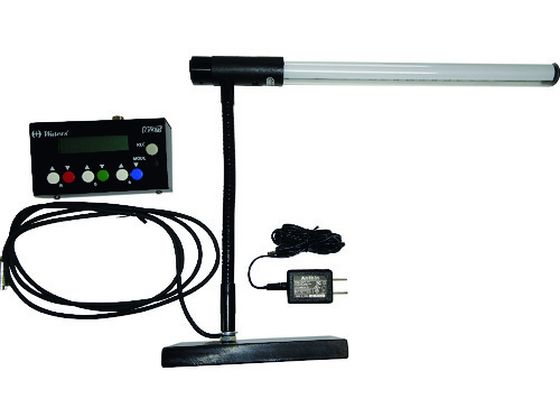 ●型番：LED3200●幅（mm）：398 ●消費電力（W）：最大15 ●コード長さ（m）：2 ●光源色：R、G、B ●吸着力（N）：−（スチールプレートLED0200付） ●プレートサイズ（mm）：