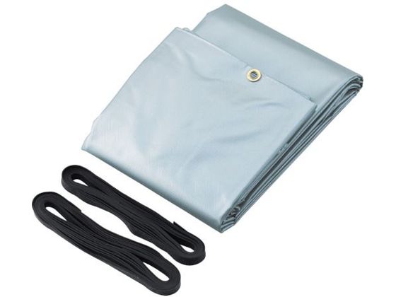TRUSCO トラックシートα 4t用 幅4600mm×長さ6.0m 銀 TS-4TA