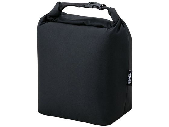 サーモス 保冷ロールトップバッグ ブラック RFK-005BK サーモス 保冷ロールトップバッグ ブラック RFK-005BK