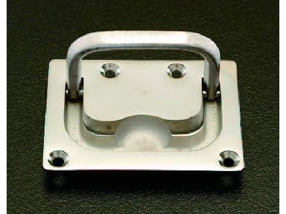 エスコ 埋込リフトハンドル ステンレス製 56.5×76mm EA638BT-8