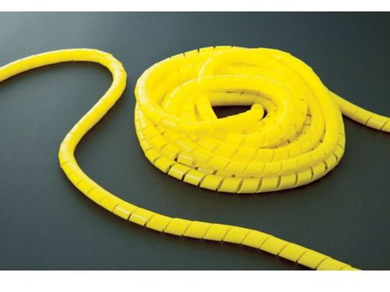 TRUSCO スパイラルチューブ10m 結束径20.0~100.0 黄 TSP24Y TRUSCO スパイラルチューブ10m 結束径20.0~100.0 黄 TSP24Y