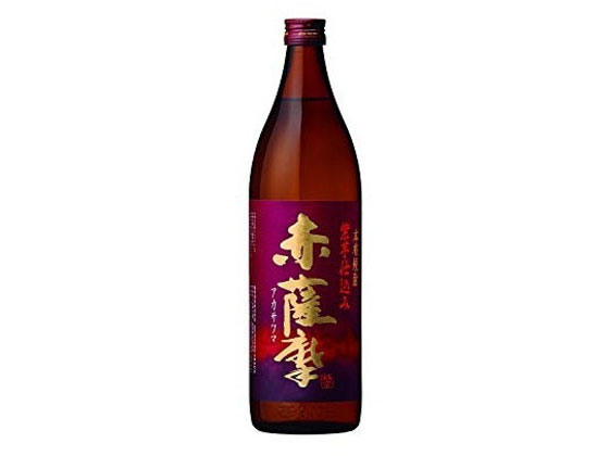 鹿児島 薩摩酒造 赤薩摩 本格芋焼酎 25度 900mlが1,229円 通販