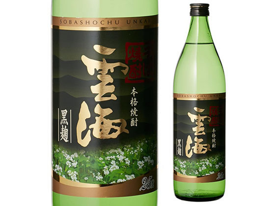 宮崎 雲海酒造 雲海そば 黒麹 25度 900ml