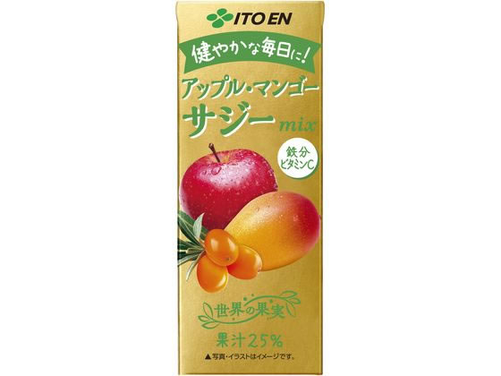 伊藤園 アップル・マンゴー サジーmix 紙パック 200mL 伊藤園 アップル・マンゴー サジーmix 紙パック 200mL