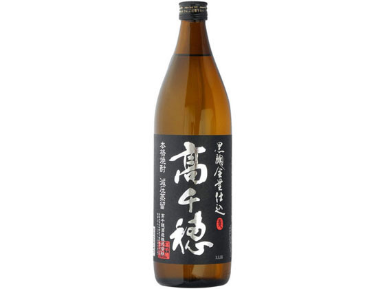 宮崎 高千穂酒造 高千穂 黒麹 麦焼酎 25度 黒ラベル