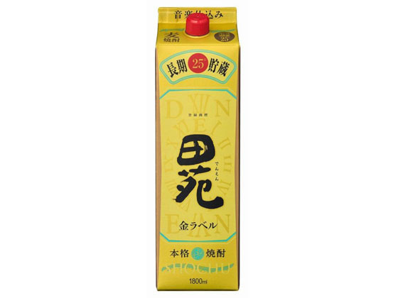 鹿児島 田苑酒造 田苑 麦焼酎 金ラベル 25度 パック