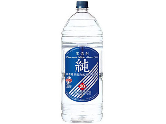 宝酒造 宝 純 エコペット 20度 4L 4000ml