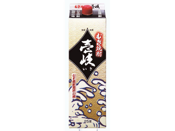 玄海酒造 壱岐 麦焼酎 25度 パック 1800ml