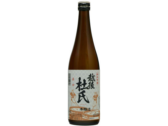 金鵄盃酒造 越後杜氏 本醸造 辛口 720ml