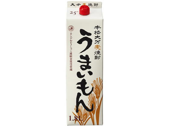 老松酒造 本格麦焼酎 うまいもんパック 25度 1800ml