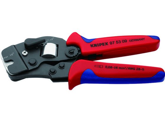 KNIPEX 9753-09 ワイヤーエンドスリーブ圧着ペンチ 9753-09 KNIPEX 9753-09 ワイヤーエンドスリーブ圧着ペンチ 9753-09