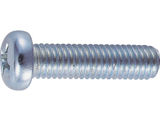 TRUSCO ナベ頭小ネジ ユニクロ 全ネジ M4X12 250本入 B01-0412 TRUSCO ナベ頭小ネジ ユニクロ 全ネジ M4X12 250本入 B01-0412