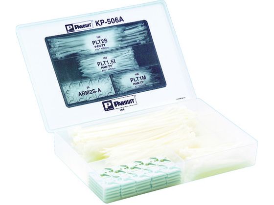 パンドウイット 屋内使用結束バンド・固定具キットボックス (1本入) KP-506A パンドウイット 屋内使用結束バンド・固定具キットボックス (1本入) KP-506A