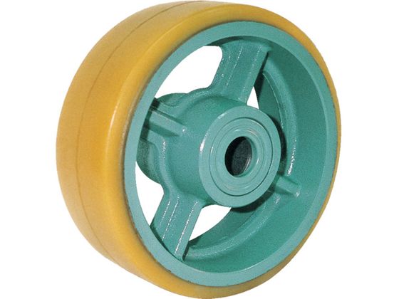 ヨドノ 鋳物重荷重用ウレタン車輪ベアリング入 UHB250X90 UHB250X90