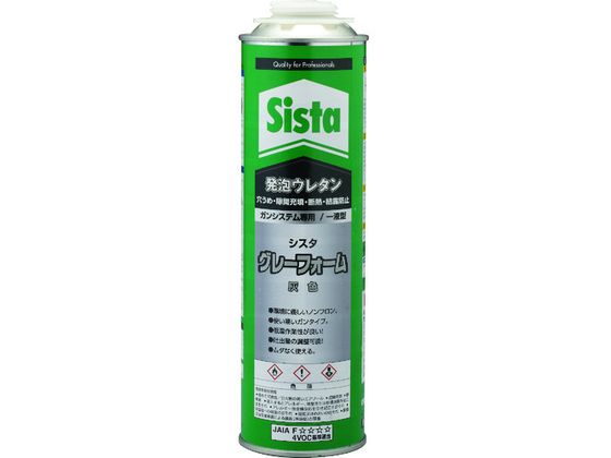 Sista 発泡ウレタン グレーフォーム 750ml SGY-750