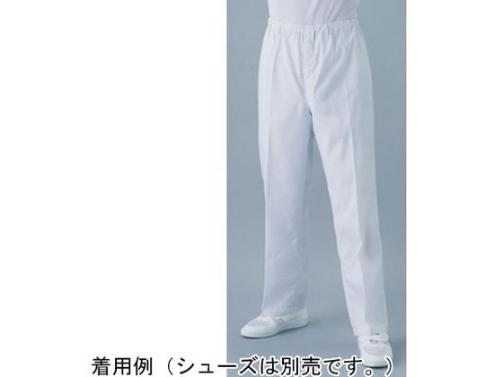 アズワン ESD対策クリーンパンツ 白 S FS312A-01 S 65-1696-42