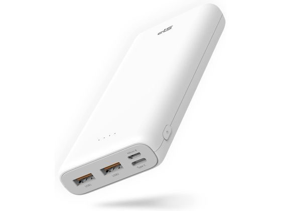 シリコンパワー モバイルバッテリー20000mAh 白 SP20KMAPBKC20QCWJ5 シリコンパワー モバイルバッテリー20000mAh 白 SP20KMAPBKC20QCWJ5