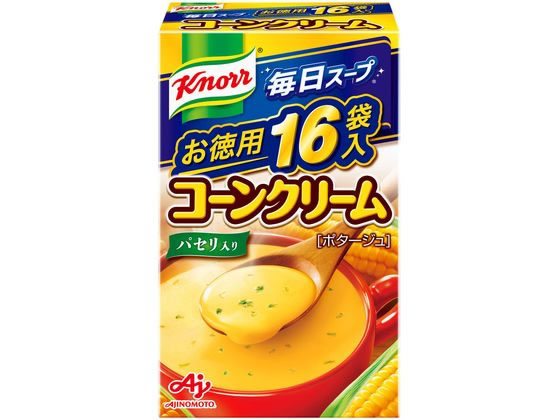 味の素 クノール 毎日スープ コーンクリーム 16袋入り 味の素 クノール 毎日スープ コーンクリーム 16袋入り