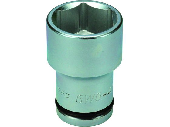 FPC インパクト用 スーパースリム セミロングソケット 差込19mm 対辺38 6WG-38 FPC インパクト用 スーパースリム セミロングソケット 差込19mm 対辺38 6WG-38