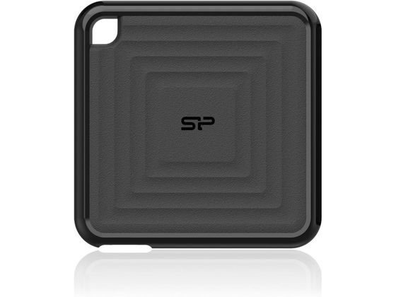 シリコンパワー ポータブルSSD 240GB ブラック SP240GBPSDPC60CK シリコンパワー ポータブルSSD 240GB ブラック SP240GBPSDPC60CK