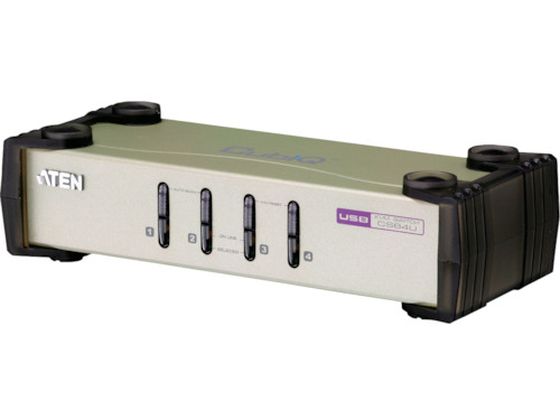 ATEN KVMスイッチ 4ポート/USB/ マルチインターフェース CS84U ATEN KVMスイッチ 4ポート/USB/ マルチインターフェース CS84U