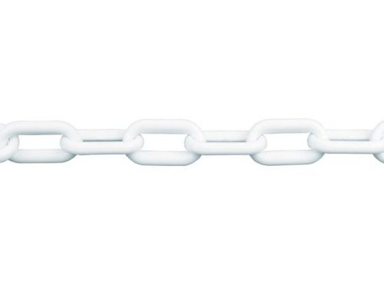 TRUSCO プラチェーン 白 8MM×6M TPCB8-6W