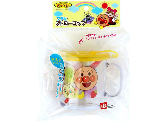 レック アンパンマン フタ付き ストローコップ 250ml KK-337が