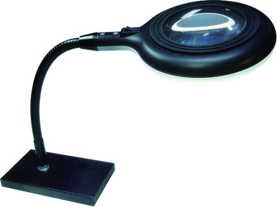 NOGA ノガLEDスタンド 拡大鏡付LEDドーナッツスタンド LED6400