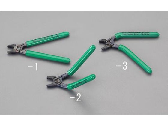 エスコ ホグリングプライヤー ベンドタイプ スプリング付 183mm