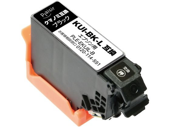 エレコム プレジール インク KUI-BK-L対応 ブラック PLE-EKUIL-B