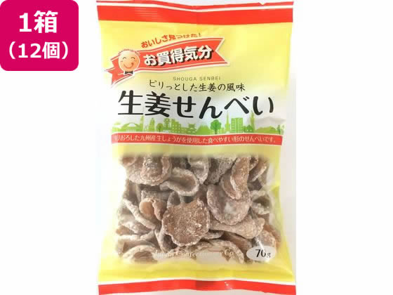 ジェーシーシー お買得気分 生姜せん 12個 ジェーシーシー お買得気分 生姜せん 12個