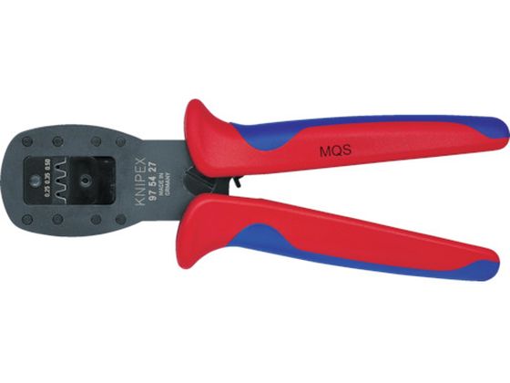 KNIPEX 9754-27 MQSコネクタ用平行圧着ペンチ 190mm 9754-27 KNIPEX 9754-27 MQSコネクタ用平行圧着ペンチ 190mm 9754-27
