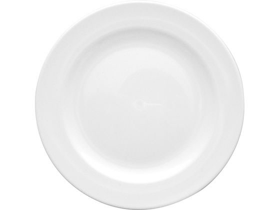 ニシキ プラ容器 洋皿 丸 19 25枚入 白磁 8386700