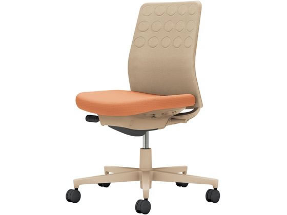 コクヨ モネット 背クッション肘無Sベージュ Sベージュ ペールテラコッタ(W) コクヨ モネット 背クッション肘無Sベージュ Sベージュ ペールテラコッタ(W)